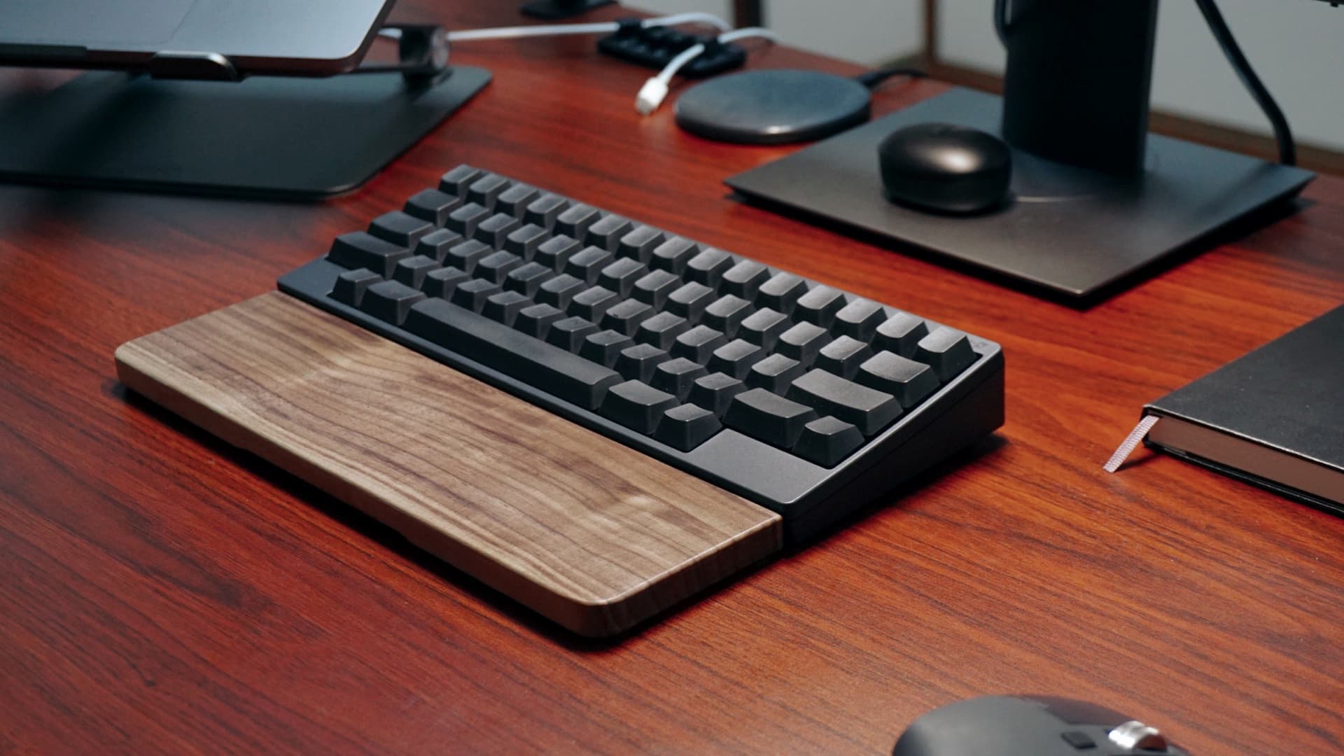 Bird Electron Palm Rest Walnut